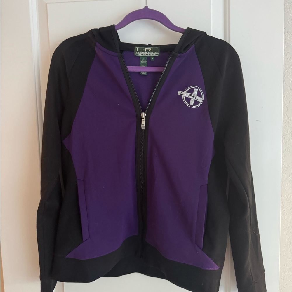 R LAUREN, sweatjacket, M, worn 2x